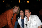 Brent and Amy with Rick Wakeman of Yes
